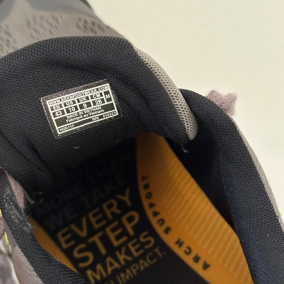 KEEN Nxis Speed Evo Low Hiking Shoes Mens Size 10 Trail Sneakers Outdoor Running - Picture 6 of 9